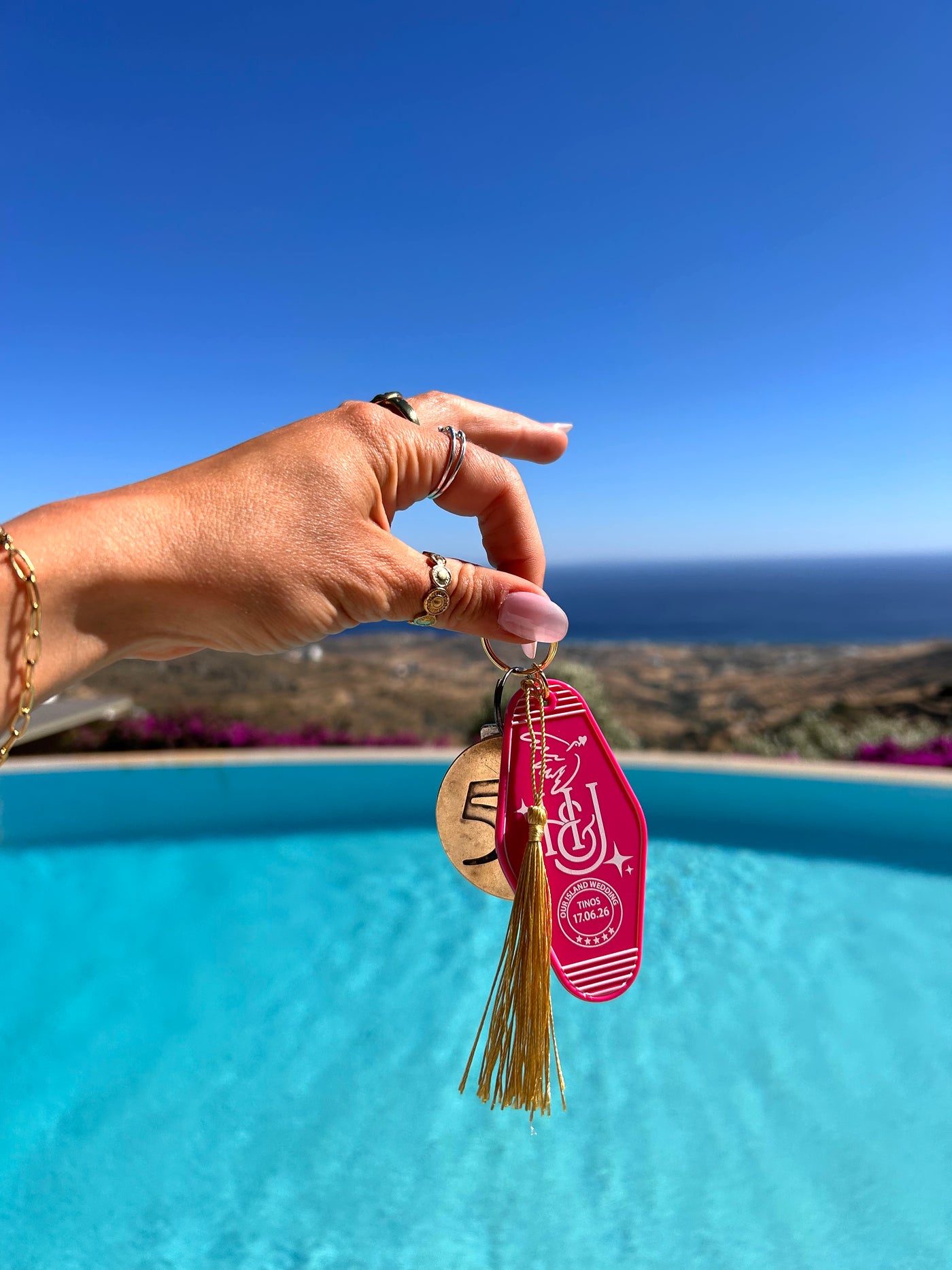 Bespoke Motel Keyrings