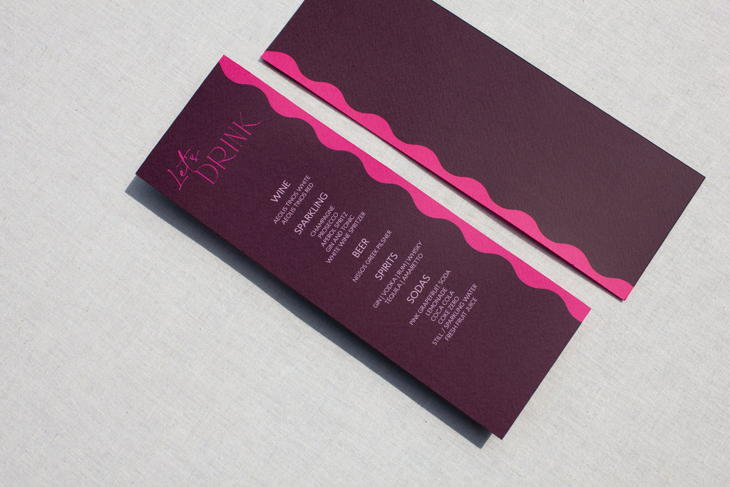 Luxe Double Menu