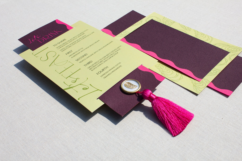 Luxe Double Menu