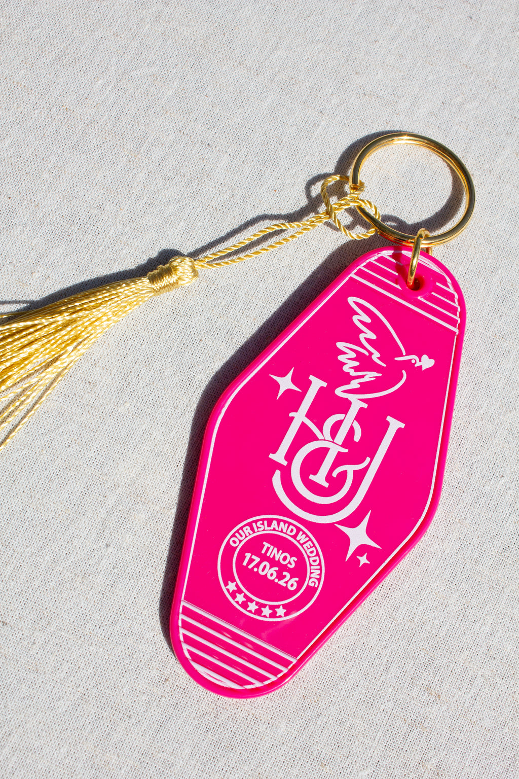 Bespoke Motel Keyrings
