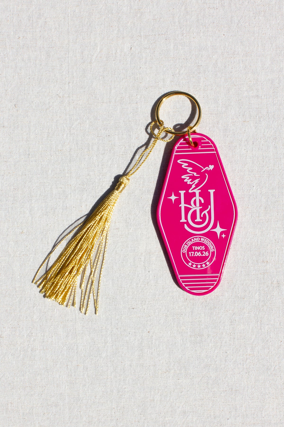 Bespoke Motel Keyrings