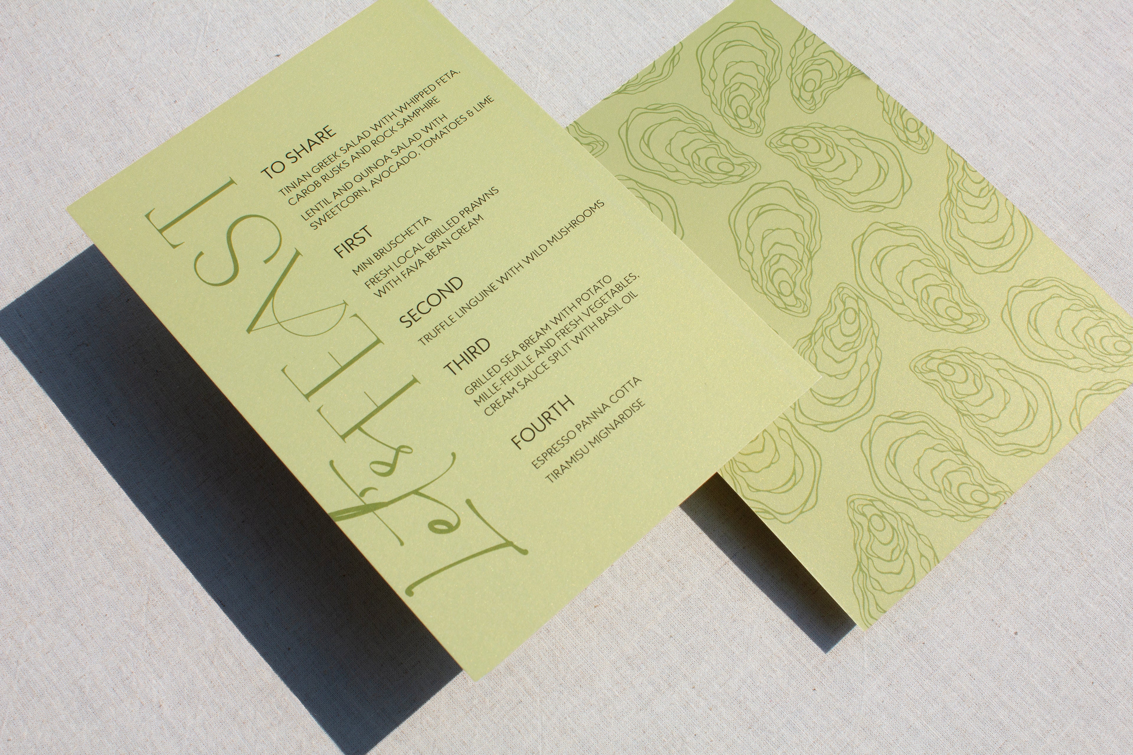 Signature Menu