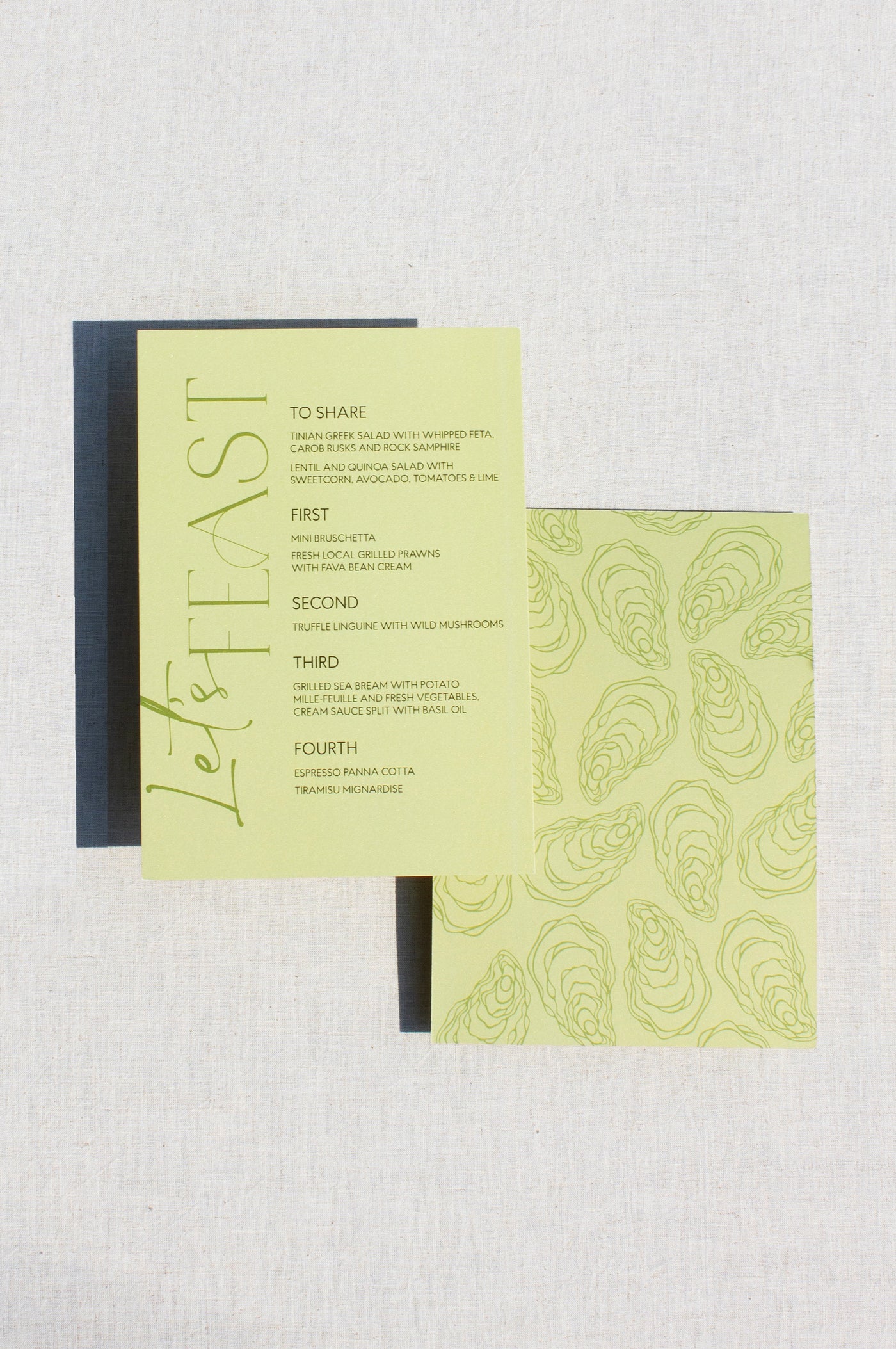 Signature Menu