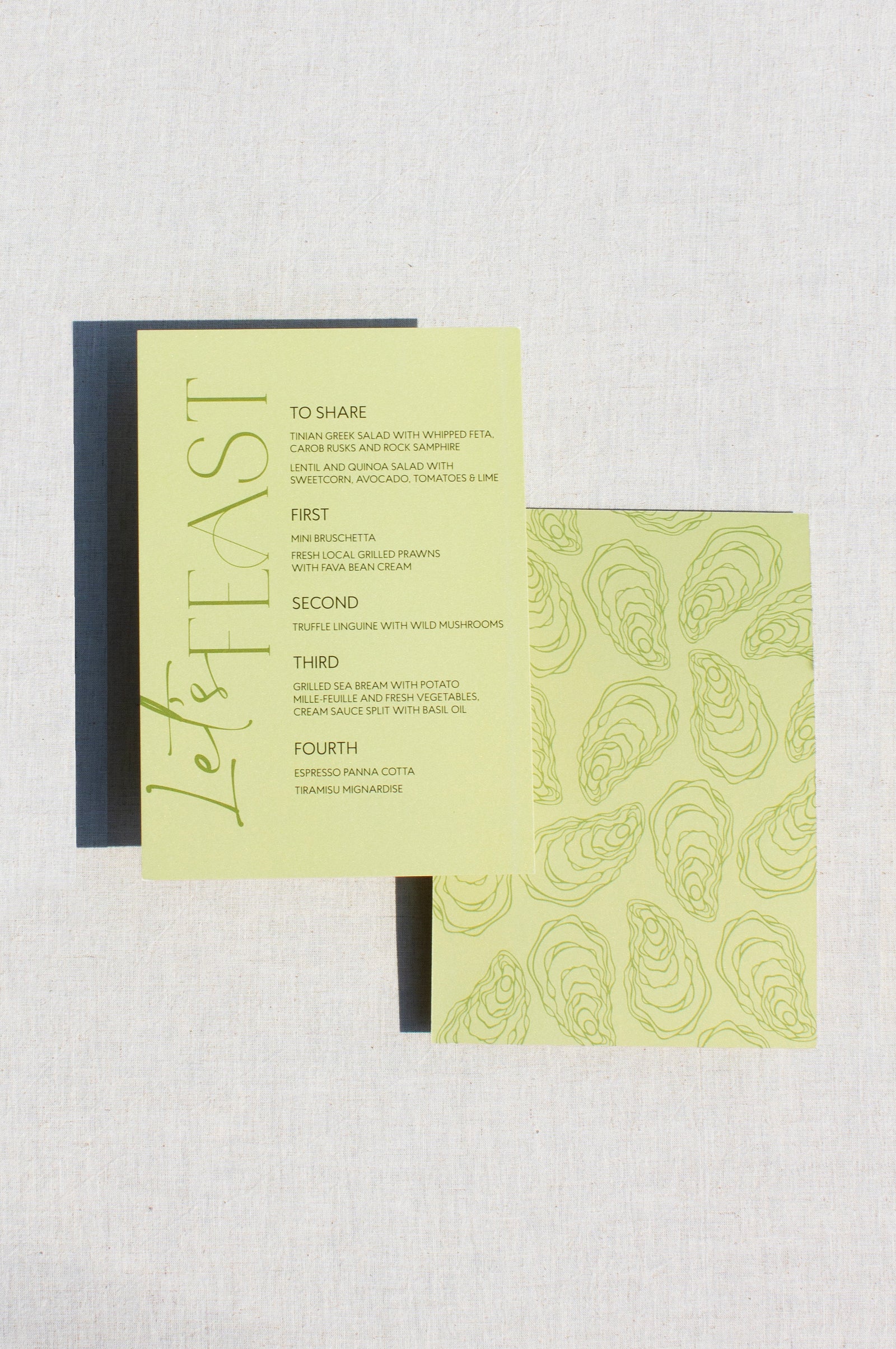 Signature Menu
