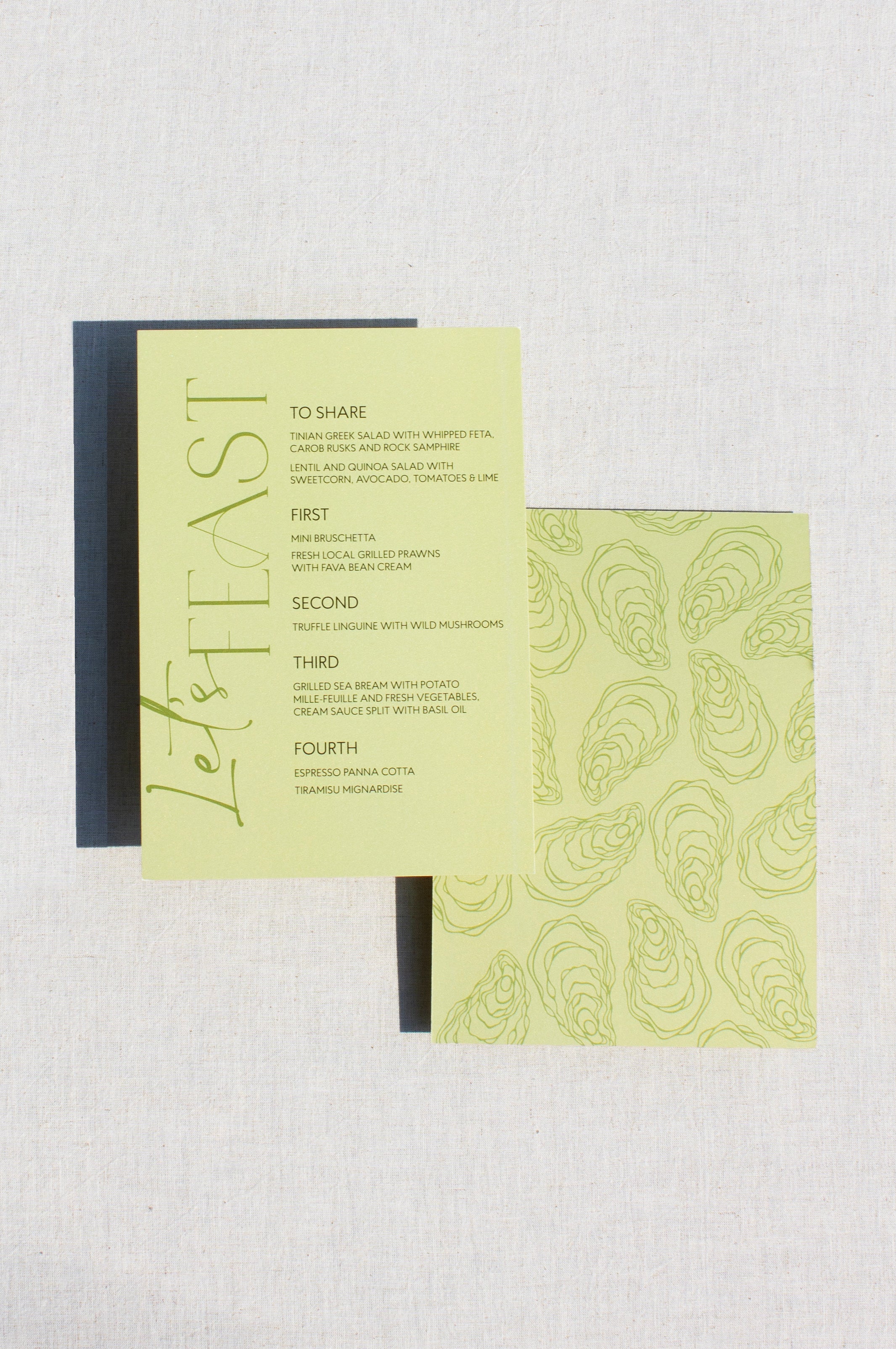 Signature Menu