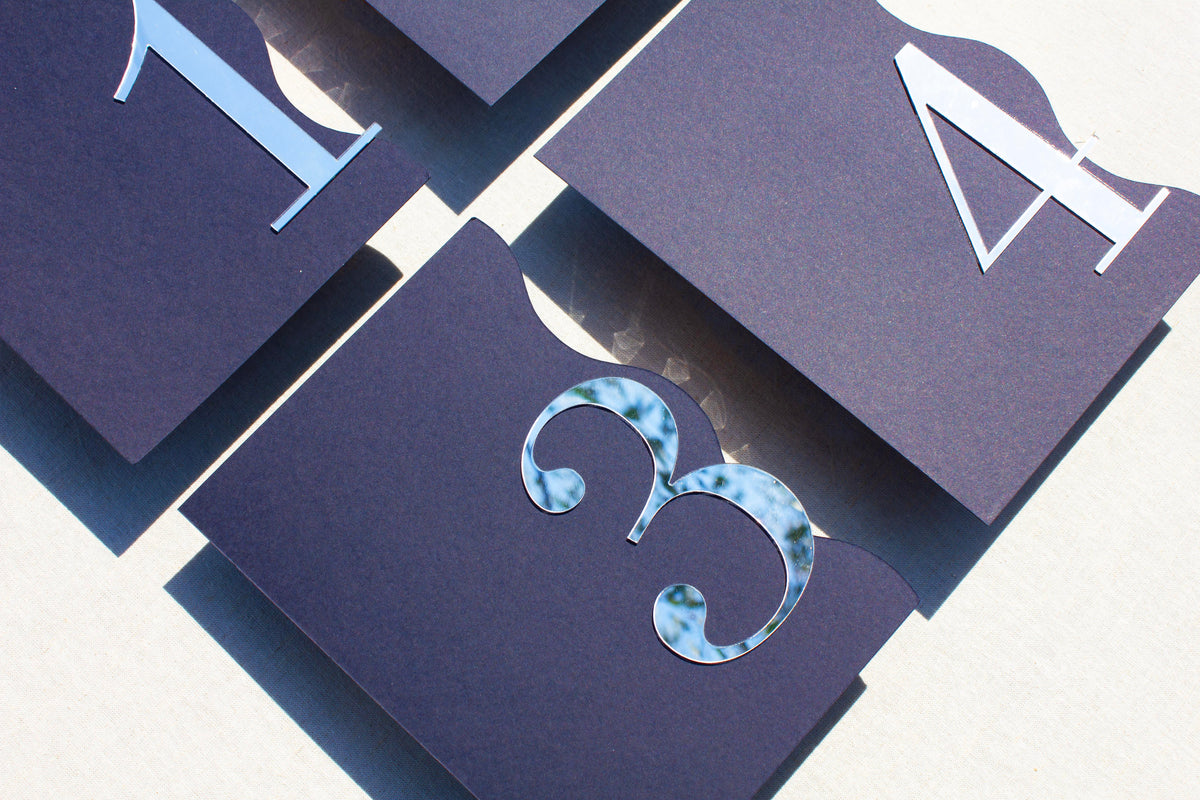 Wavy Table Numbers