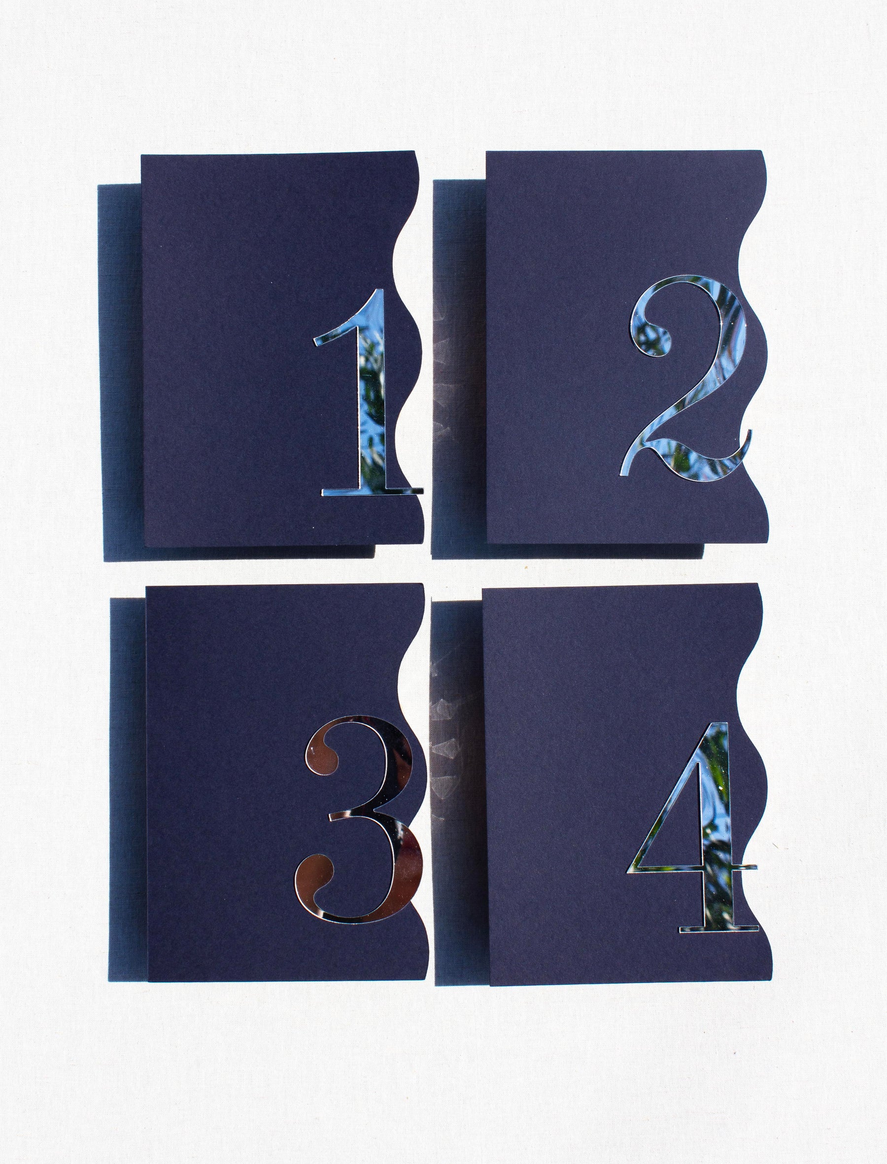Wavy Table Numbers