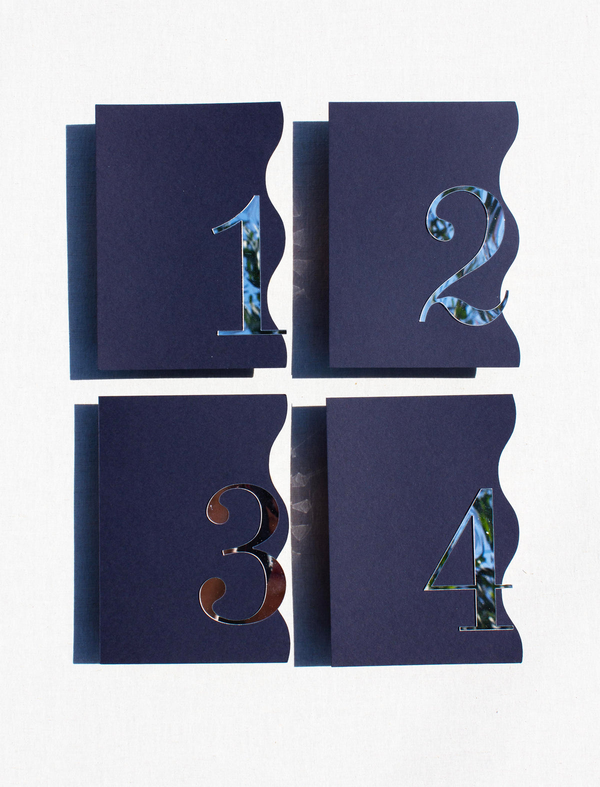 Wavy Table Numbers