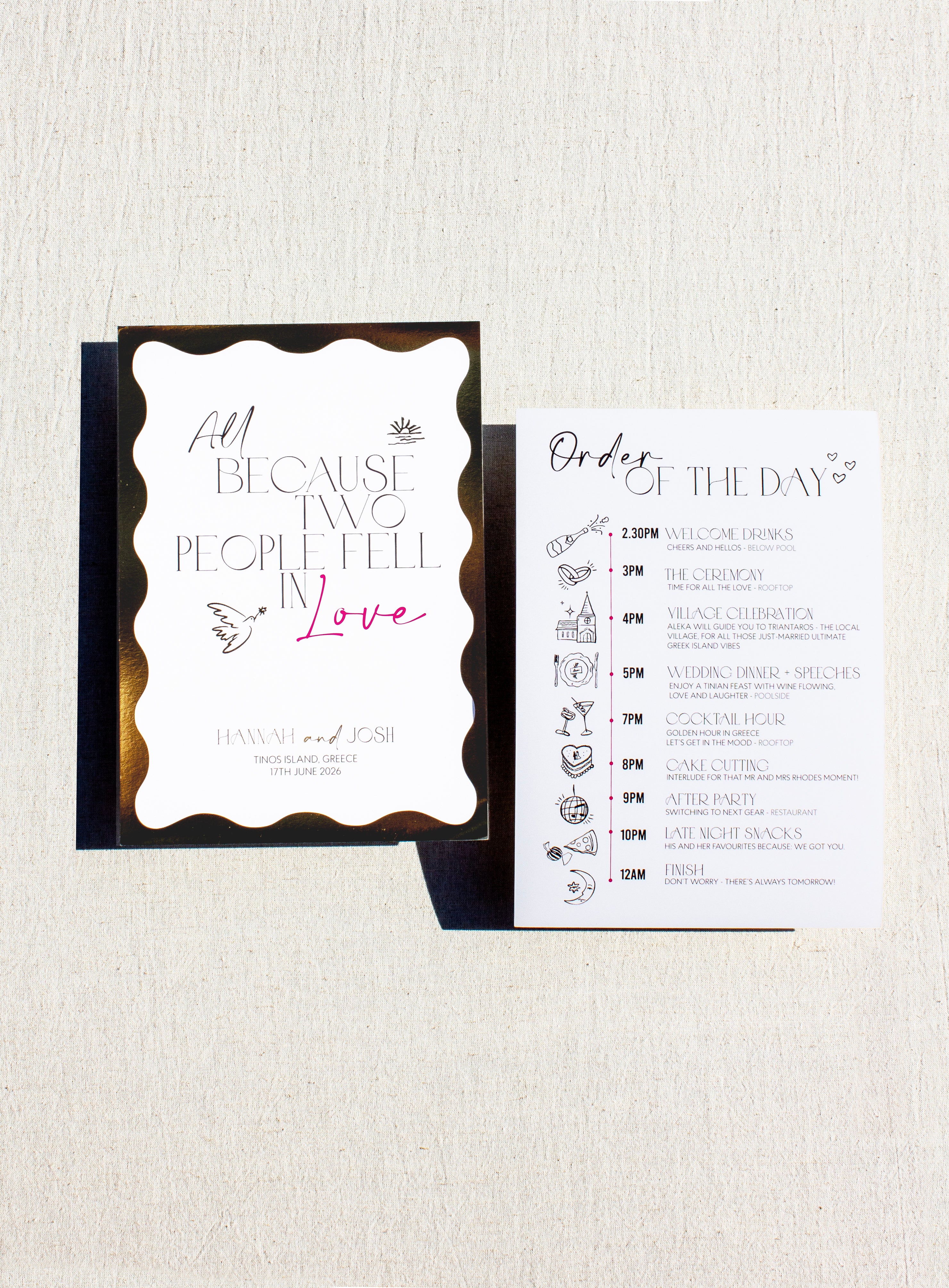 Order of the day Cards