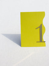 3D Table Numbers